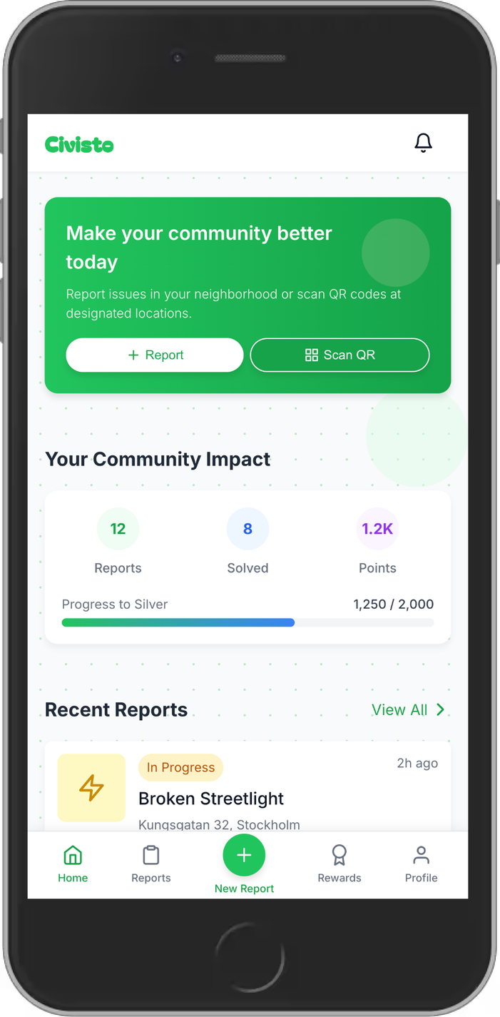 CIVISTO App Preview