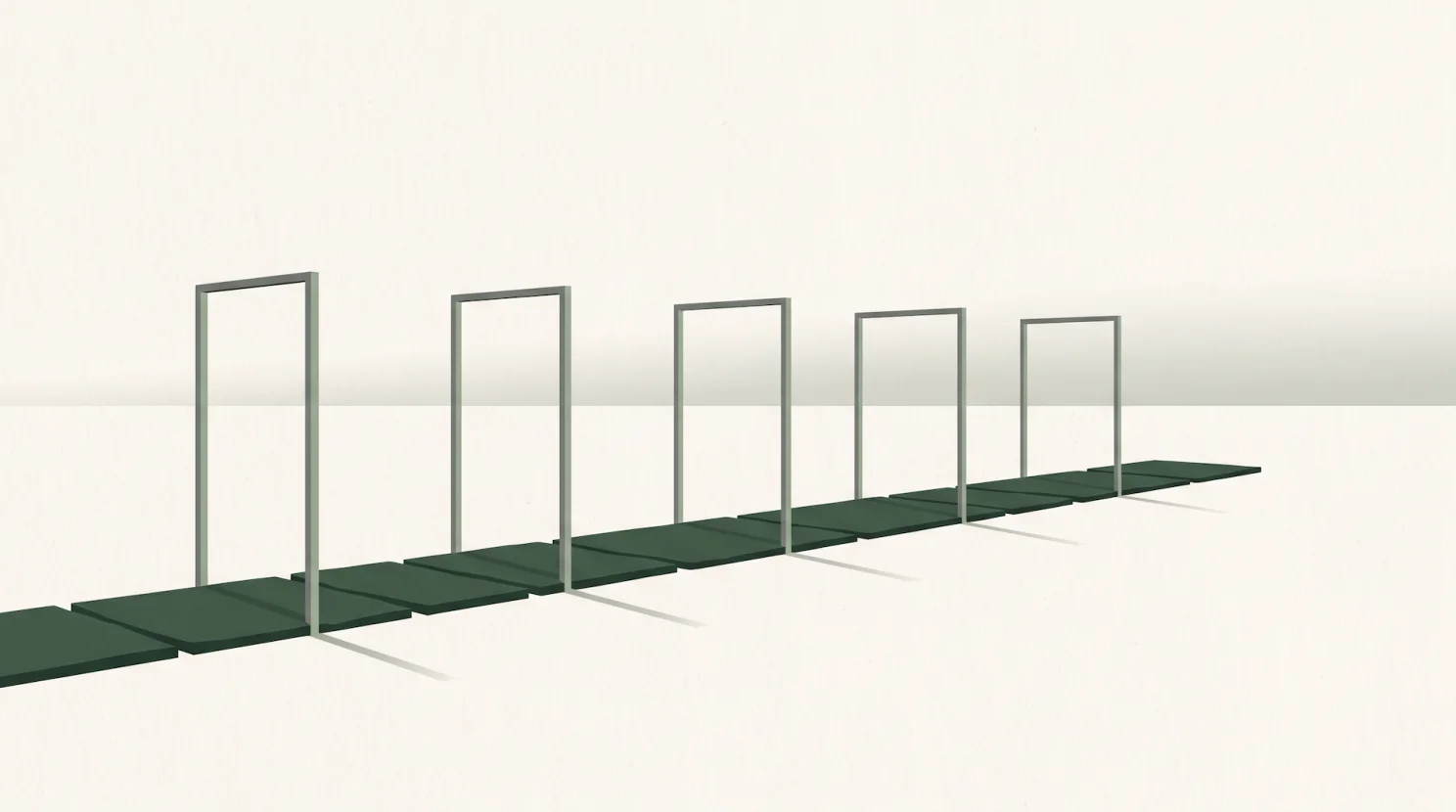 Five decision gates. A system passes because someone has confirmed that the criteria are met, not because it works