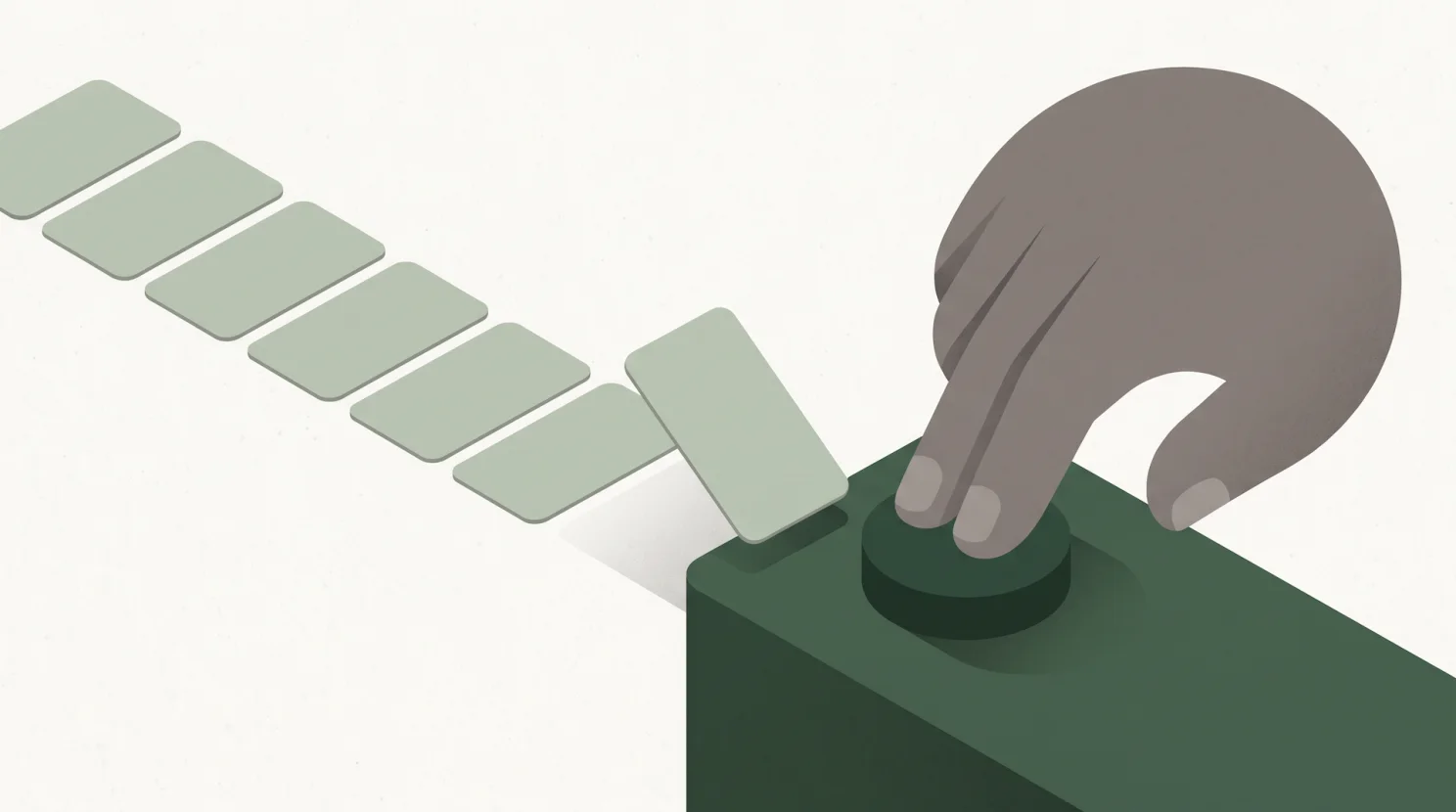 An AI system does not merge, deploy, release or invoice. A named person approves